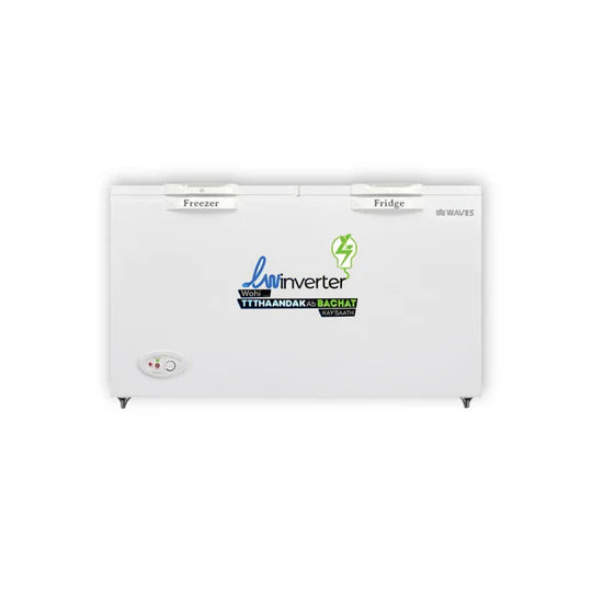 WAVES INVERTER DEEP FREEZER WINDFT-315 (15 CFT) DOUBLE DOOR