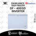 Dawlance Deep Freezer DF 400 Inverter 12 CFT New