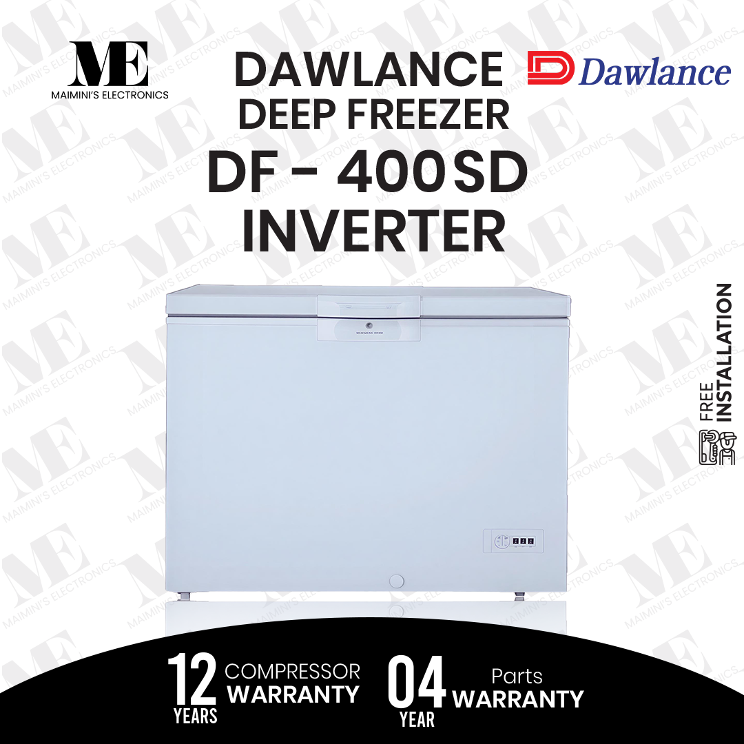 Dawlance Deep Freezer DF 400 Inverter 12 CFT New