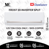 Dawlance 1.25 Ton Split Inverter Air Conditioner Frost 20 COOL ONLY